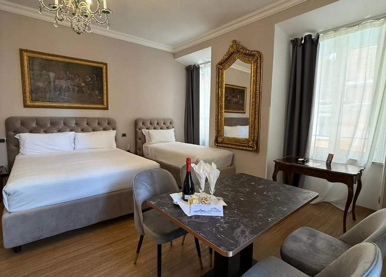 *** Frühstückspension Bed and Breakfast I Tre Moschettieri - D'Artagnan Rom Italien